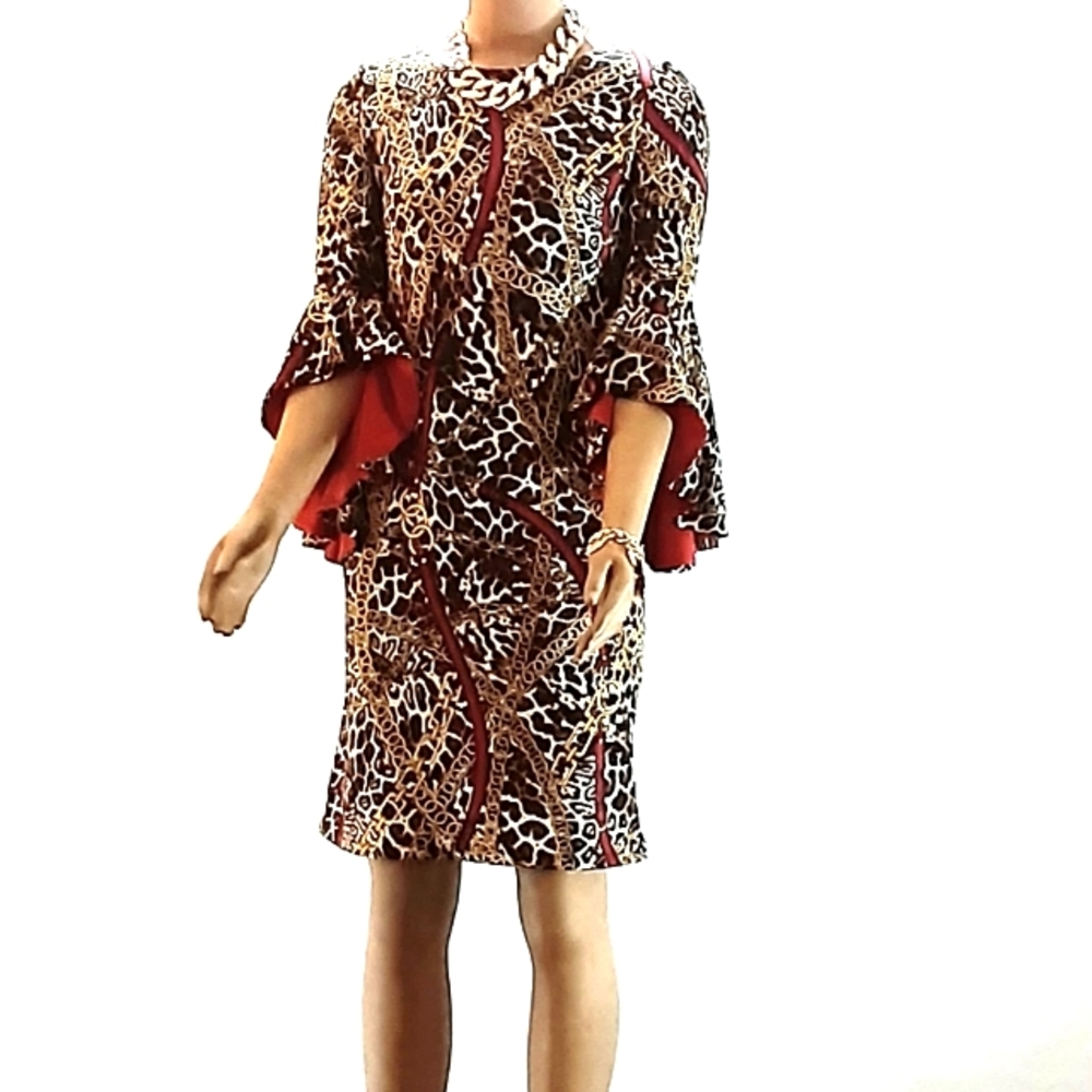 🎉Clearance🎉Chain Print Shelby Palmer Dress